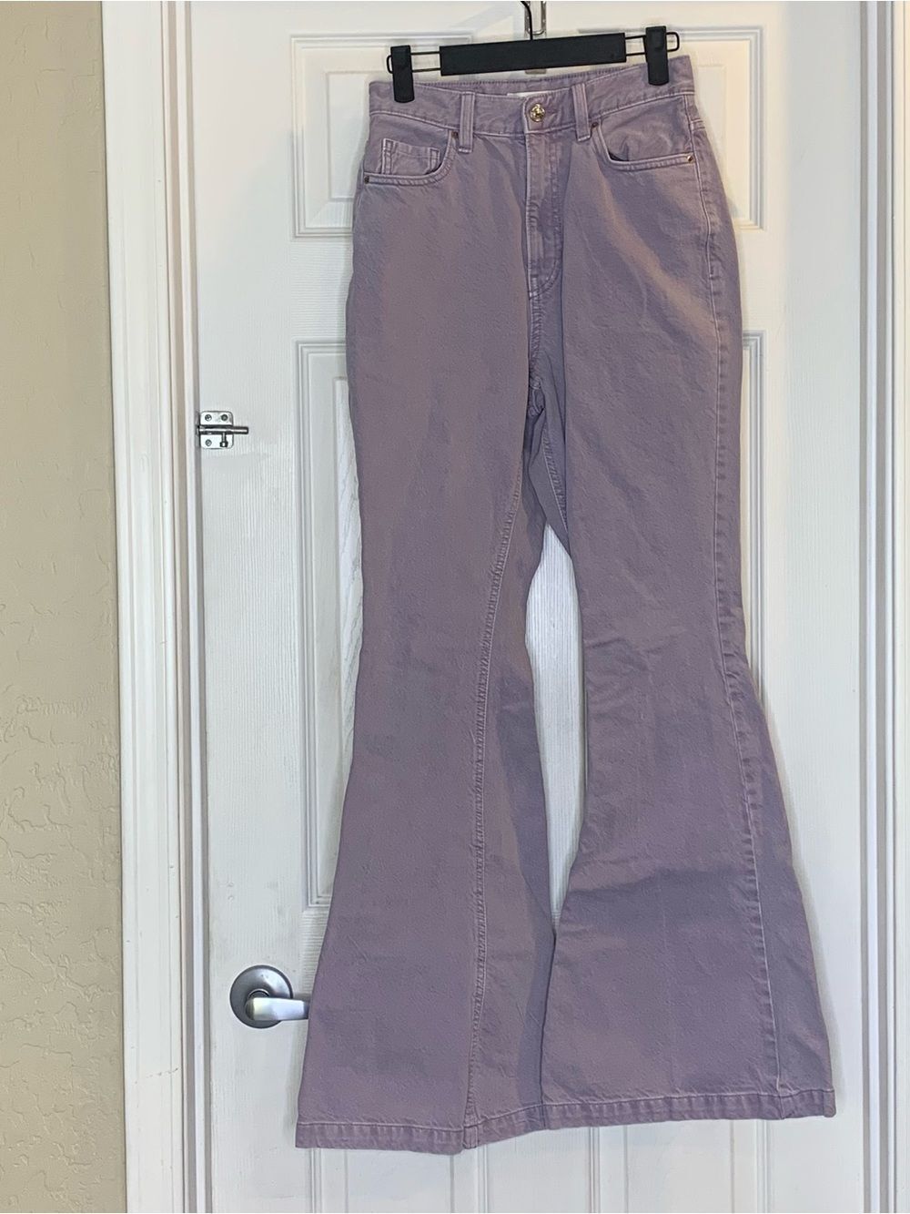 Pacsun High Rise Flare Jeans Size 26 Purple